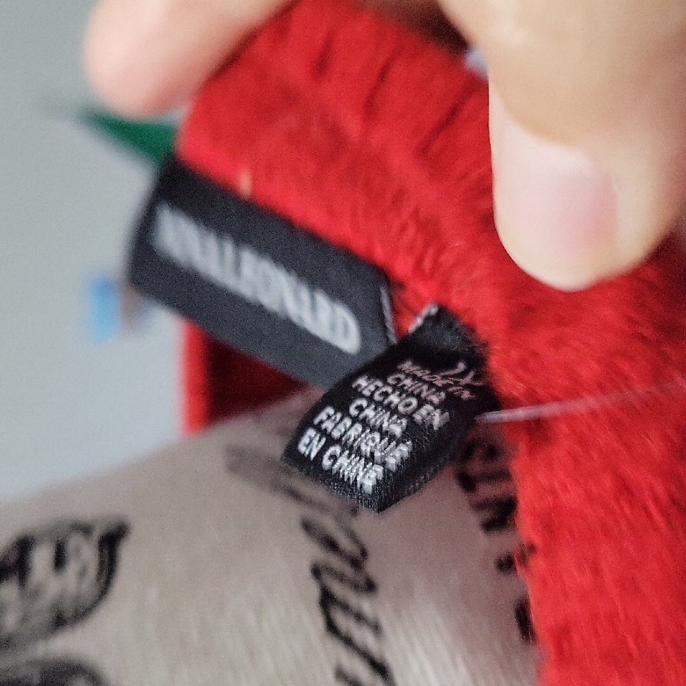 Red Crewneck Sweater with Relaxed Fit - Picture 9 of 9